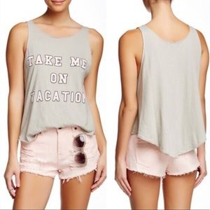 Wildfox “Take Me On Vacation” Tank